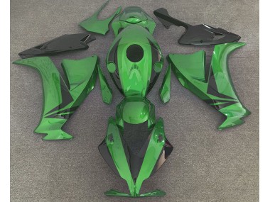 Style Vert & Noir 12-16 Honda CBR1000RR Carénage Moto
