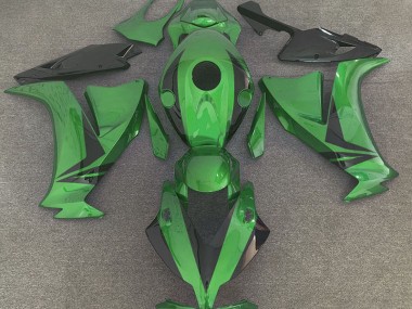 Style Vert & Noir 12-16 Honda CBR1000RR Carénage Moto