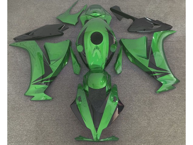 Style Vert & Noir 12-16 Honda CBR1000RR Carénage Moto
