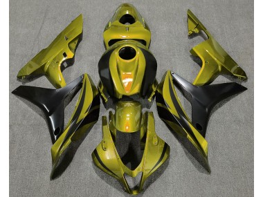 Style Vert Olive OEM 07-08 Honda CBR600RR Carénage Moto