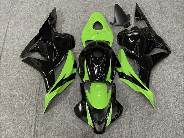 Style Vert Électrique OEM 09-12 Honda CBR600RR Carénage Moto Style Vert Électrique OEM 09-12 Honda CBR600RR Carénage Moto