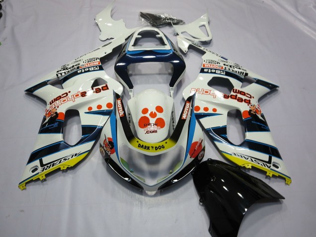 Taches 01-03 Suzuki GSXR 600-750 Carénage Moto Taches 01-03 Suzuki GSXR 600-750 Carénage Moto