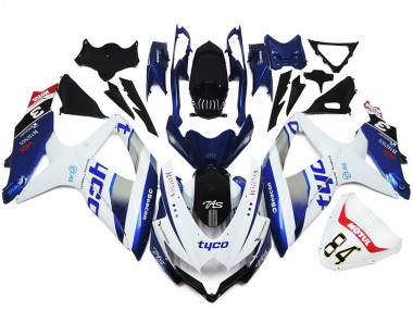 Tyco Style Personnalisé Brillant 08-10 Suzuki GSXR 600-750 Carénage Moto