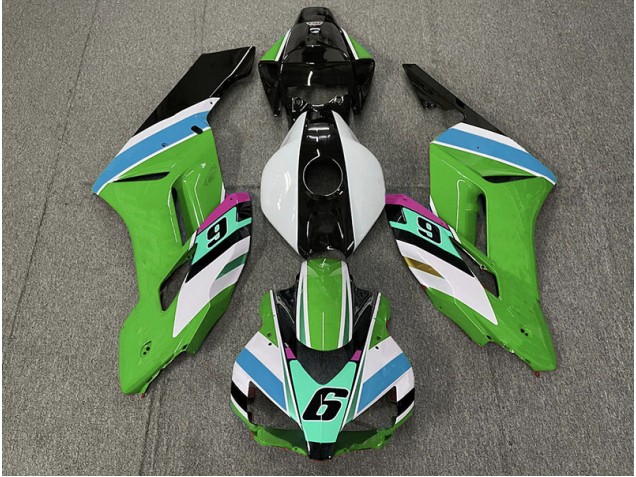 Vert 6 04-05 Honda CBR1000RR Carénage Moto Vert 6 04-05 Honda CBR1000RR Carénage Moto