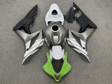 Vert Blanc & Gris 07-08 Honda CBR600RR Carénage Moto