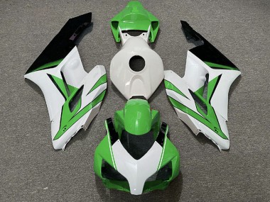 Vert Blanc & Noir Brillant 04-05 Honda CBR1000RR Carénage Moto