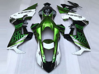 Vert & Blanc Personnalisé 17-23 Honda CBR1000RR Carénage Moto