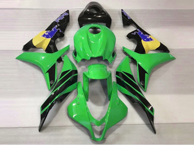 Vert & Bleu Taureau 07-08 Honda CBR600RR Carénage Moto Vert & Bleu Taureau 07-08 Honda CBR600RR Carénage Moto