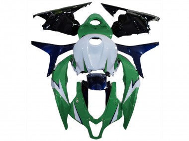 Vert Brillant & Bleu 09-12 Honda CBR600RR Carénage Moto