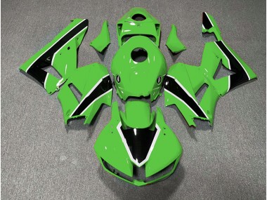 Vert Brillant & Noir 13-23 Honda CBR600RR Carénage Moto