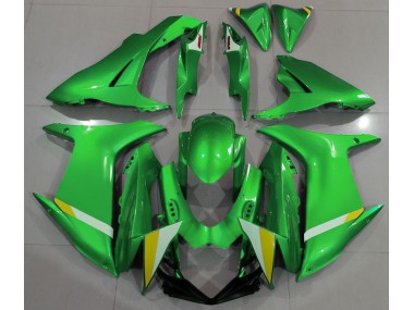 Vert Clair Brillant 11-24 Suzuki GSXR 600-750 Carénage Moto