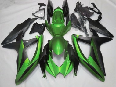 Vert Mat Sans R 08-10 Suzuki GSXR 600-750 Carénage Moto