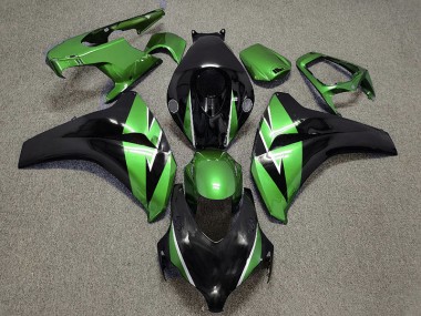 Vert & Noir 08-11 Honda CBR1000RR Carénage Moto