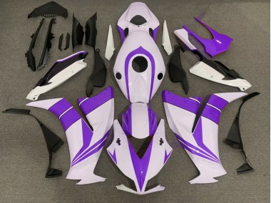 Violet Brillant & Blanc 12-16 Honda CBR1000RR Carénage Moto