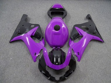 Violet Brillant & Noir 01-03 Suzuki GSXR 600-750 Carénage Moto