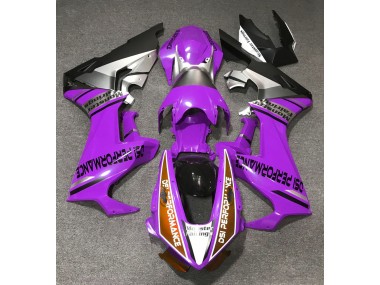 Violet Brillant & Orange 17-23 Honda CBR1000RR Carénage Moto