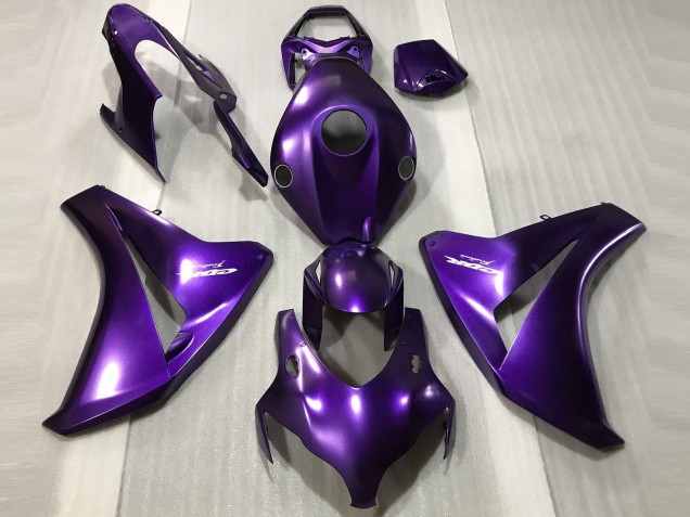 Violet Foncé Brillant 08-11 Honda CBR1000RR Carénage Moto