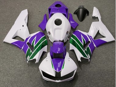 Violet & Vert Brillant 13-23 Honda CBR600RR Carénage Moto