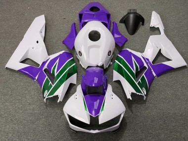 Violet & Vert Brillant 13-23 Honda CBR600RR Carénage Moto