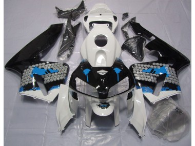 Éclaboussures Bleues 05-06 Honda CBR600RR Carénage Moto
