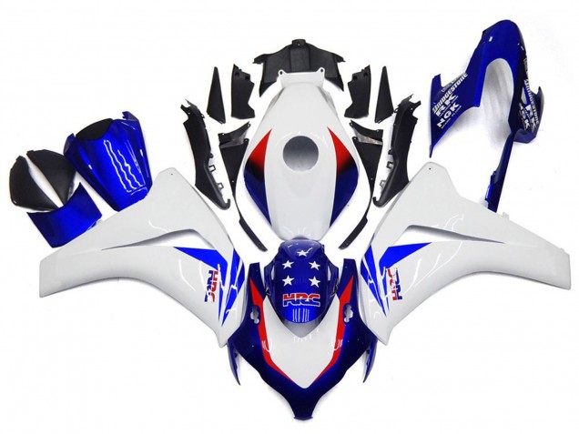 Étoile Bleue Vibrante 08-11 Honda CBR1000RR Carénage Moto Étoile Bleue Vibrante 08-11 Honda CBR1000RR Carénage Moto