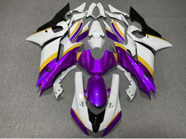 Étoile Noire Mate & Dorée 09-12 Honda CBR600RR Carénage Moto