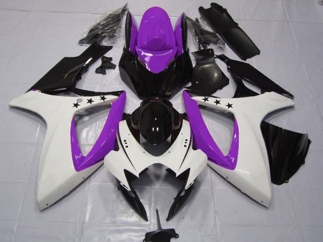 Étoile Violette 06-07 Suzuki GSXR 600-750 Carénage Moto Étoile Violette 06-07 Suzuki GSXR 600-750 Carénage Moto